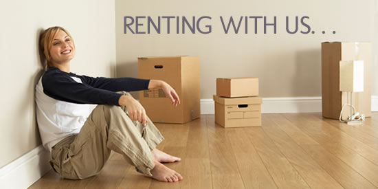 Renting with us.